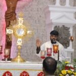 HORE KANIKE PROCESSION FLAGS OFF INFANT JESUS NOVENA PREPARATIONS
